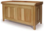 cedar chest and bench