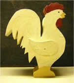 woodcraft patterns - chicken or rooster pattern