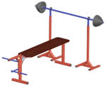 flat bench with leg developer exercise equipment plans with fitness bench
