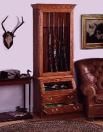 display rifle cabinet plans