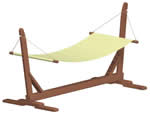 outdoor furniture plans - garden hammock with stand