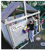 lattice playhouse plans