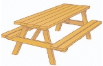 Pressure treated pine picnic table plans