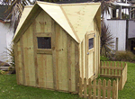 rustic playhouse plans