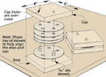 woodworking jigs - Sanding disc flattener