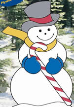Christmas yard art plans - snowman