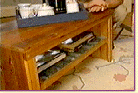 wine rack plans - coffee table