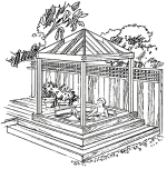 gazebos plans with spa cover