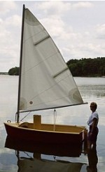 2.6 Meter dinghy plans with sail