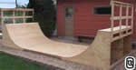 6' halfpipe skateboard ramp plans
