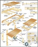 barbecue table plans