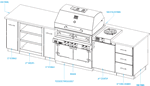 bayside outdoor kitchen design - selected information