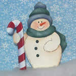 Christmas yard art plans - chunky snowman