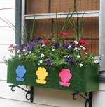 colorful window planter plans