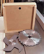 tool storage plans - dado saw blade case