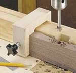 woodworking jigs - Drill press stop block