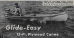 Easy Glide 15 foot Canoe plans