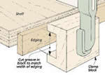 woodworking jigs - Edging jig