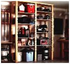 build your own garage shelving