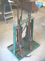 Eight rifle - gun rack plans