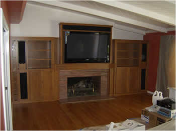 home entertainment center