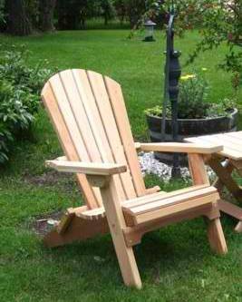 manufactured Adirondack chair