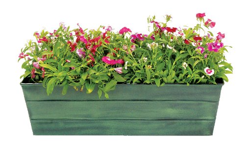 manufactured window box planter