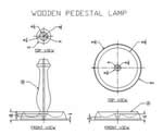 pedestal lamp plans