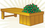 bench planter plans