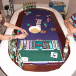 poker table plans