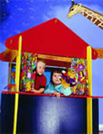 portable puppet theater - toy plans