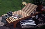 Redwood Recliner outdoor chair plans