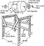 Rotating barrel composter plans