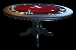 round poker table plans