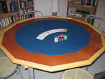 simple hexagon poker table plans