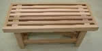 slotted bench plans