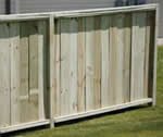 solid board fence plans