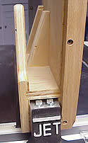woodworking jigs - Table saw panel raising jig
