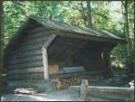 Homemade trail shelter