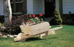 wheelbarrow planter plans