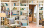 built-in bookcase plans covers wall